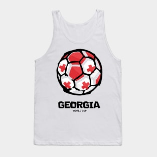 Georgia Football Country Flag Tank Top